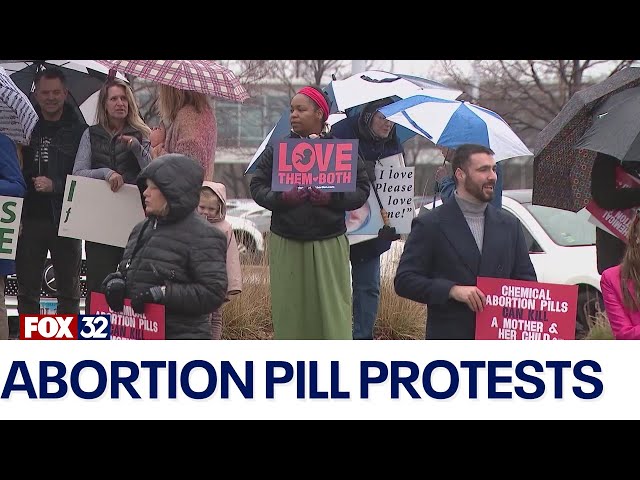 Chicago protesters rally as Supreme Court weighs fate of mifepristone