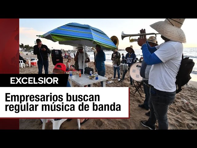 ⁣Mazatlán impone restricciones a bandas musicales en zona turística