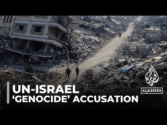 UN expert accuses Israel of ‘genocide’ in Gaza