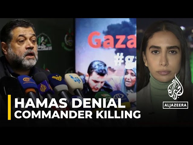 Senior Hamas official doesn’t confirm or deny killing of commander