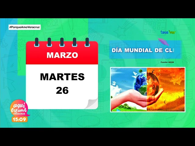 Día Mundial del Clima para concienciar a la población