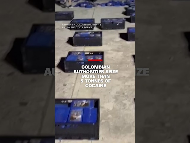 Cocaine hidden under avocados seized in Colombia