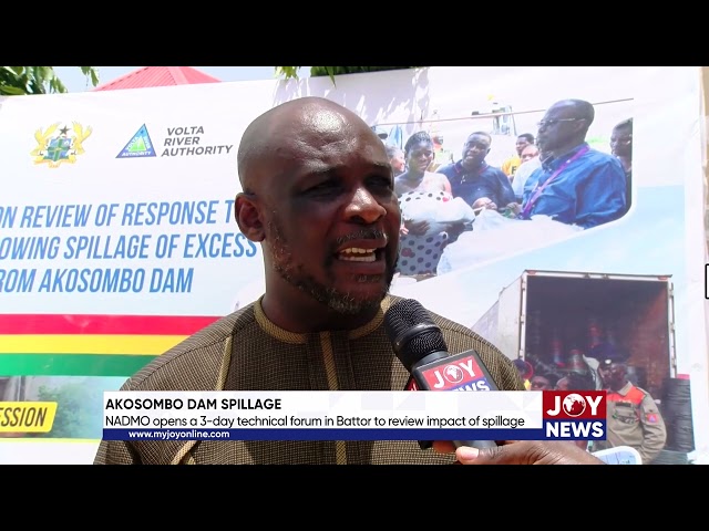 Akosombo dam spillage: NADMO opens a 3-day technical forum in Battor to review impact of spillage