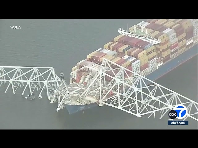 Baltimore bridge: Cargo ship warned authorities in time to clear cars