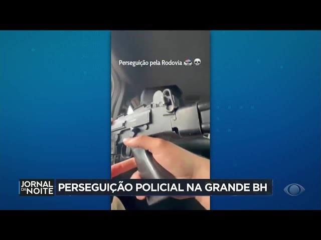 Perseguição policial na Grande BH