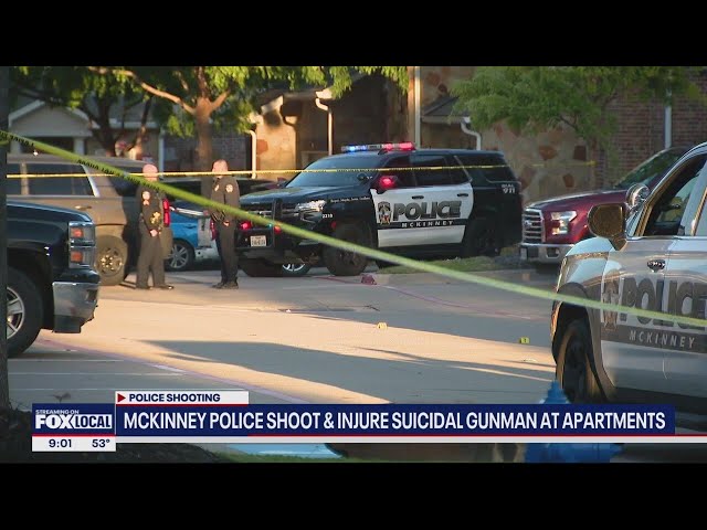 Suicidal man who threatened to kill his wife shot by officers, McKinney police say