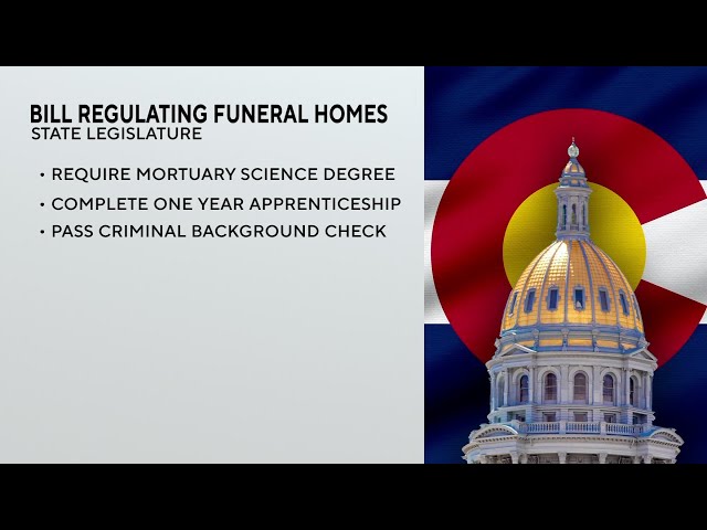 Colorado lawmakers debate bill that would license funeral home directors after several grisly discov