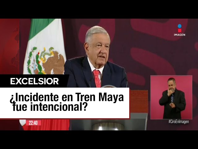 Se investiga si fue algo intencional o error humano, el descarrilamiento del tren