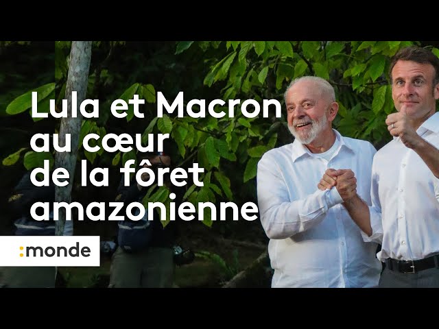 Emmanuel Macron et Lula lancent un grand plan pour l'Amazonie