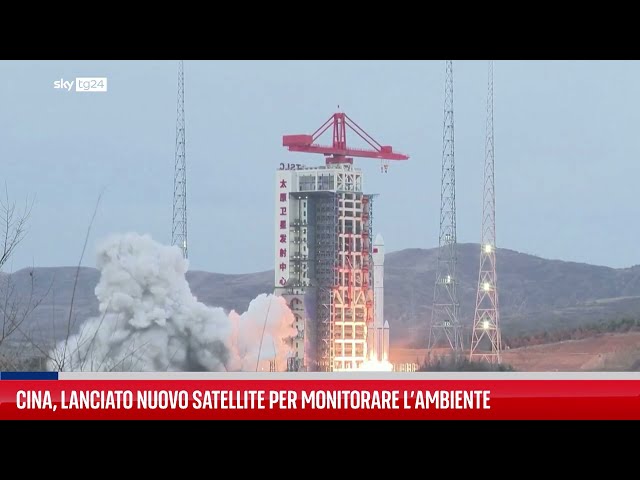 La Cina lancia un nuovo satellite per monitorare l'ambiente