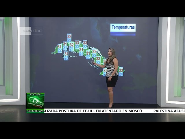 Pronóstico del Tiempo al Amanecer en Cuba: 27/03/2024