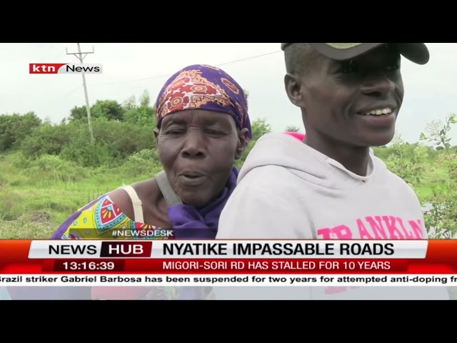 Nyatike impassable roads has hindered business development in the region