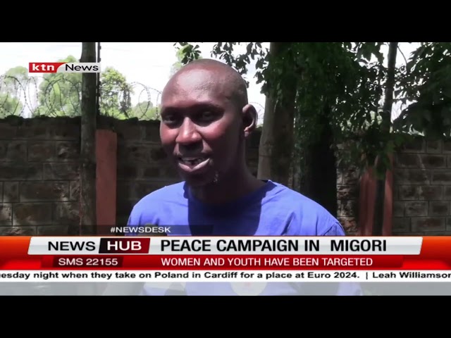 Peace campaign targeting women and youth in Migori county ongoing