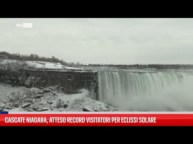 ⁣Cascate Niagara, attesa record di visite per eclissi solare