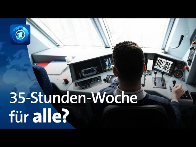 ⁣Nach Einigung zwischen Bahn und GDL: 35-Stunden-Woche – Modell für die Zukunft?