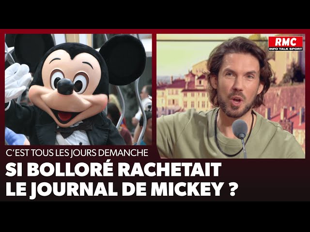 Si Bolloré rachetait le journal de Mickey ?