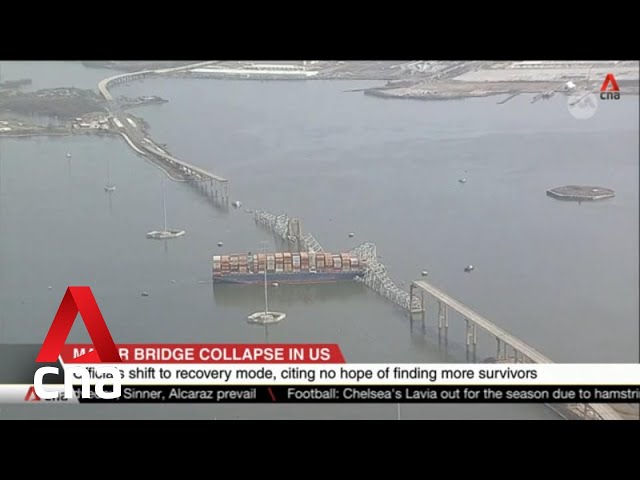 Baltimore bridge collapse: MPA says Singapore-flagged ship involved had passed earlier inspections