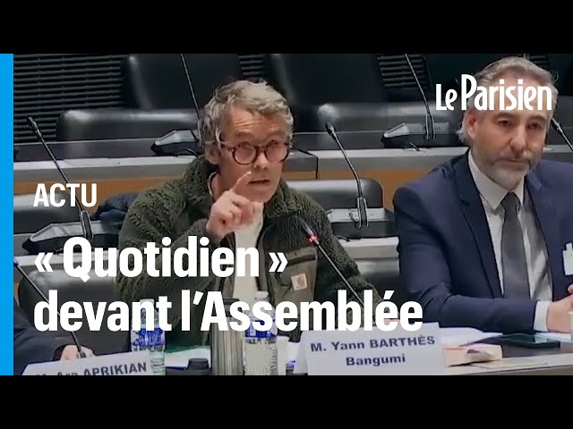 « Le RN boycotte et agresse nos équipes » : audition tendue de Yann Barthès à l’Assemblée
