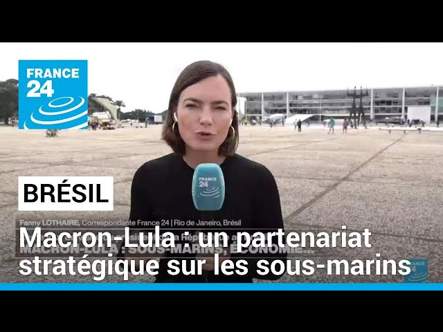 Brésil : Macron-Lula, un partenariat stratégique sur les sous-marins • FRANCE 24