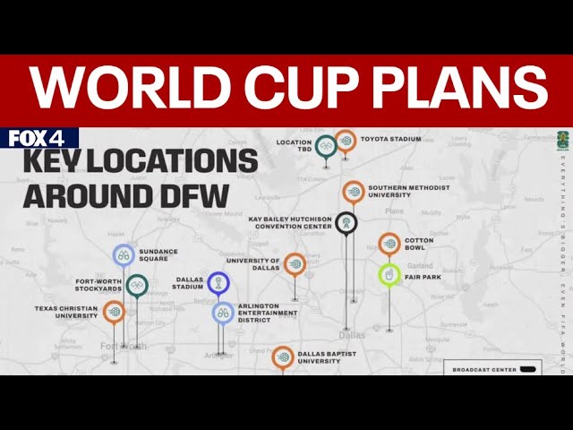 Dallas World Cup 2026 preparations underway