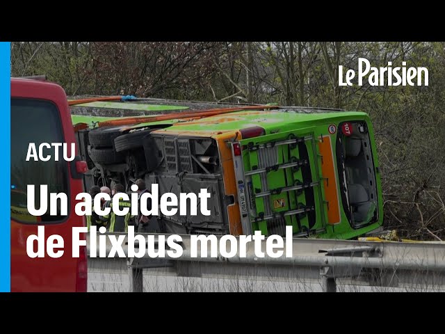 Flixbus : un accident fait au moins cinq morts sur une autoroute en Allemagne