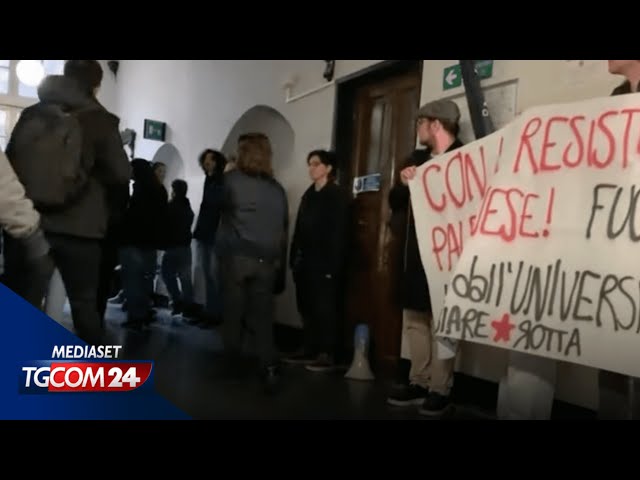 ⁣Continuano le proteste nelle Università italiane