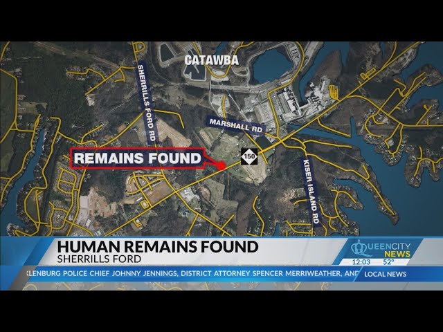 Human remains found in Catawba County