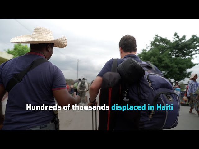 Hundreds of thousands displaced in Haiti