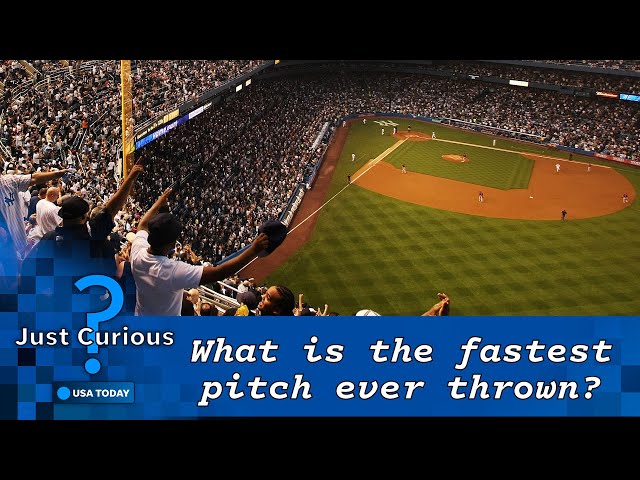 What is the fastest pitch ever thrown in the MLB? It's over 100 mph | JUST CURIOUS