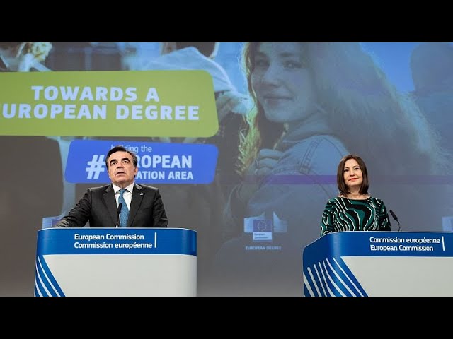⁣Bruxelles dévoile les plans d'un diplôme européen, mais peine à en expliquer les raisons