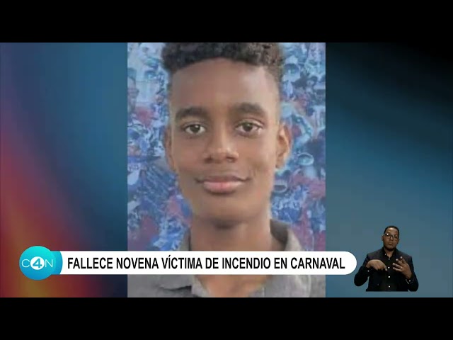 Fallece novena víctima de incendio en carnaval