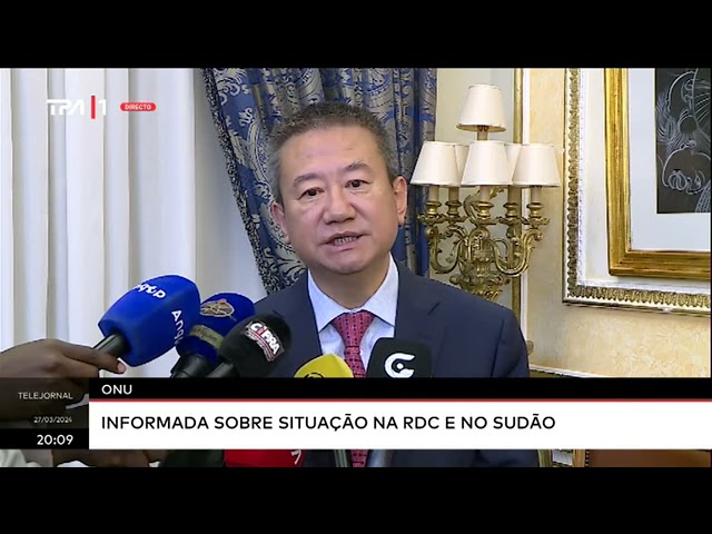 ONU informada sobre situação da RDC e no Sudão