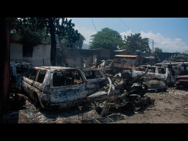 Haïti : des ressortissants français et étrangers évacués par l'armée française vers la Martiniq