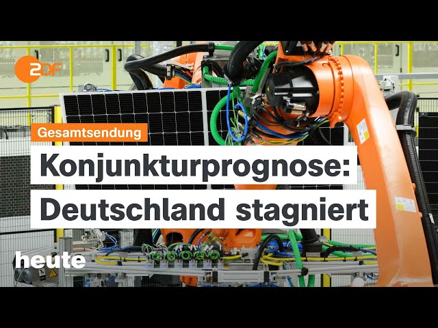 ⁣heute 19:00 Uhr vom 27.03.2024 Konjunkturprognose, Tarif-Einigung Lufthansa, Cyber-Mobbing