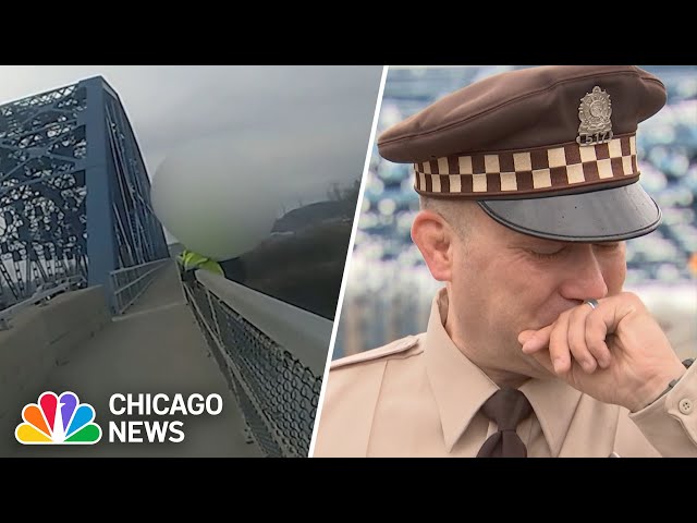 Officer speaks after SAVING man's life in Cook County