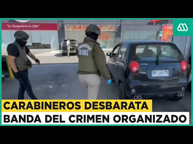 Desbaratan banda de del crimen organizado: Trasladaban mercancía desde Santiago al Biobío
