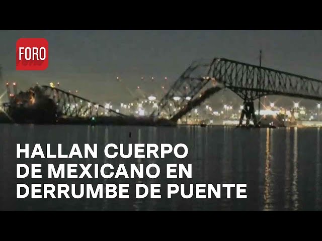 Hallan cuerpos de un mexicano y un guatemalteco tras derrumbe del puente en Baltimore - Las Noticias