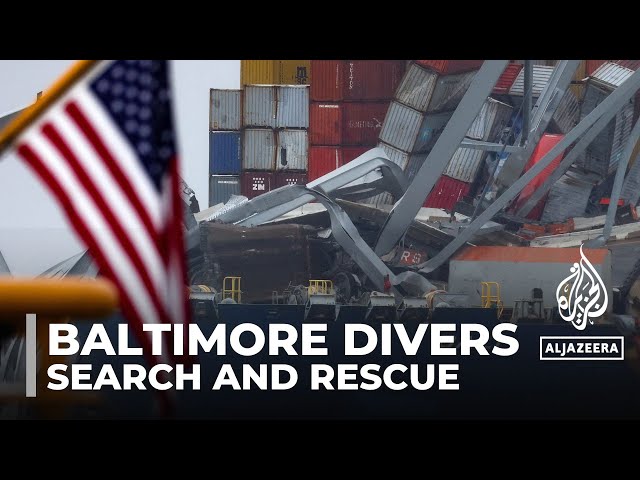 Divers searching for bodies in Baltimore: Six workers on Francis Scott key bridge presumed dead