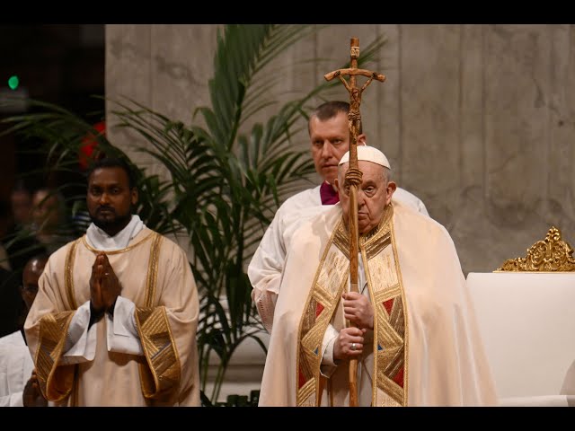 Vea la misa crismal con el papa Francisco desde el Vaticano