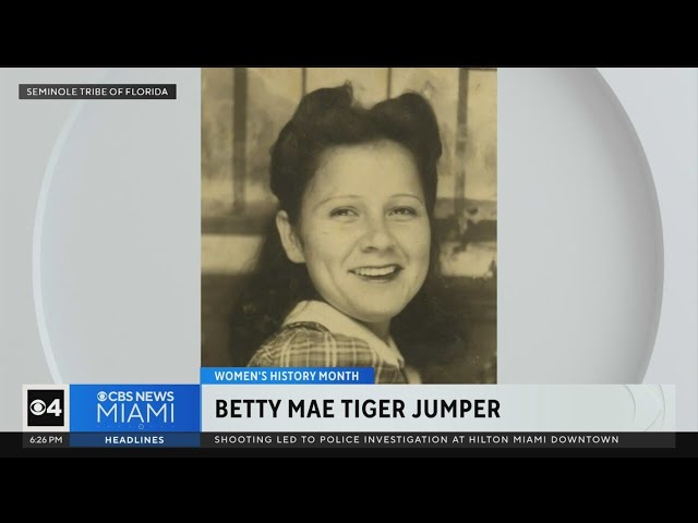 Betty Mae Tiger left quite a legacy with the Seminole Tribe of Florida