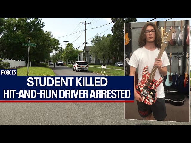 Florida man accused of killing student in hit-and-run crash