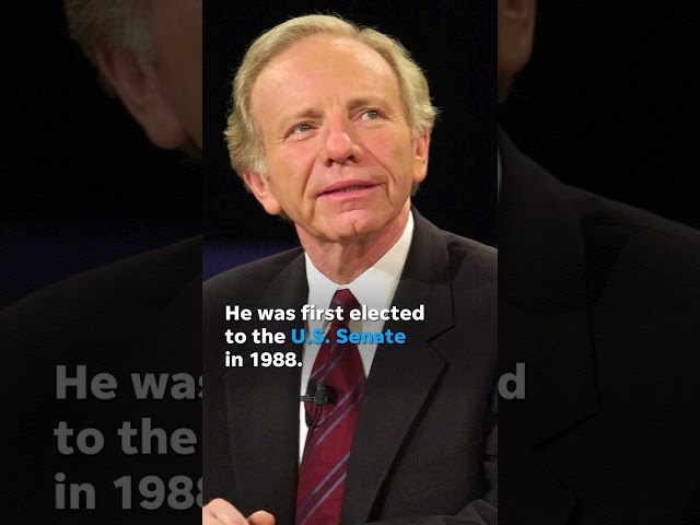 Former senator and vice presidential nominee Joe Lieberman dies at 82 #Shorts