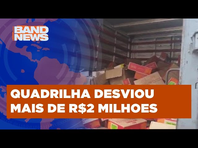 Polícia Civil prende 9 pessoas por roubos de carga | BandNewsTV