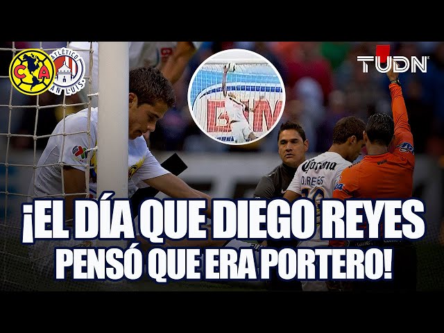 ¡BENDITA LIGA MX! El día que Diego Reyes pensó que era PORTERO | América vs San Luis 2013 | TUDN