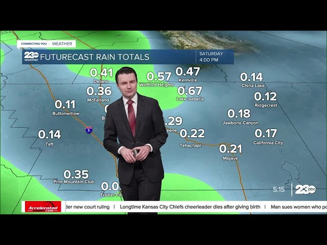 23ABC Evening weather update March 27, 2024