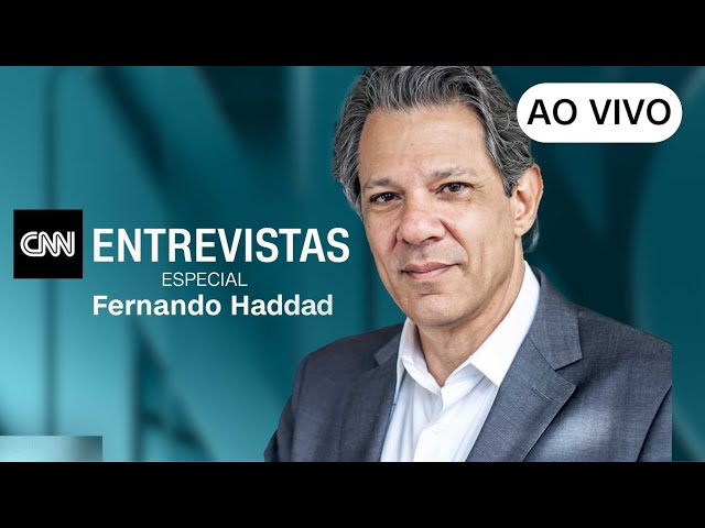 AO VIVO: CNN ENTREVISTAS ESPECIAL COM FERNANDO HADDAD | 27/03/2024