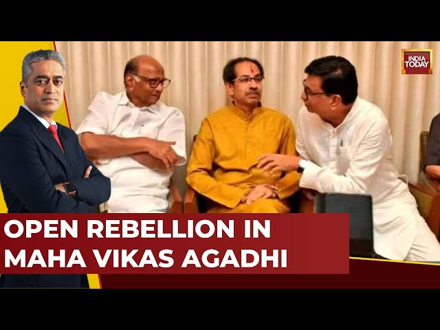 LIVE: Turbulence In Maharashtra's Maha Vikas Aghadi Coalition Ahead Of Lok Sabha | Rajdeep Sard