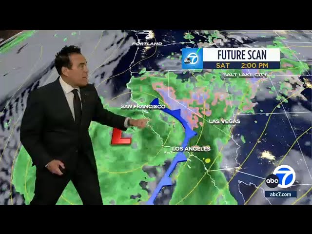 Storm to bring rain, mountain snow to SoCal Easter weekend