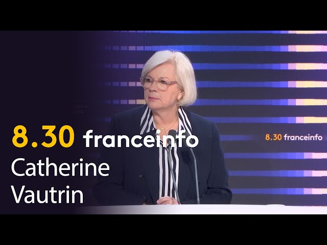 ⁣Le "8h30 franceinfo" de Catherine Vautrin