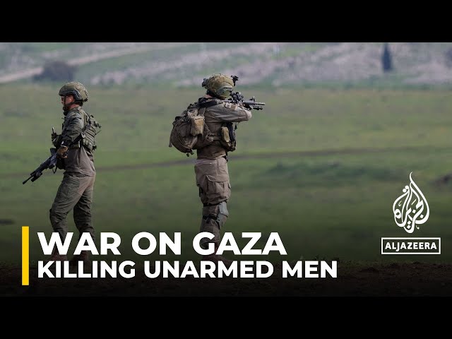 ⁣Outrage spreads over video showing Israeli soldiers shooting unarmed Palestinians